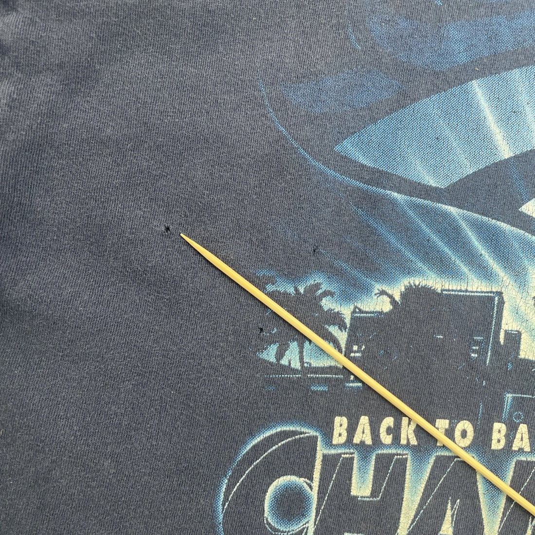 Vintage Denver Broncos Back To Back Champions T-Shirt Size 2XL NFL