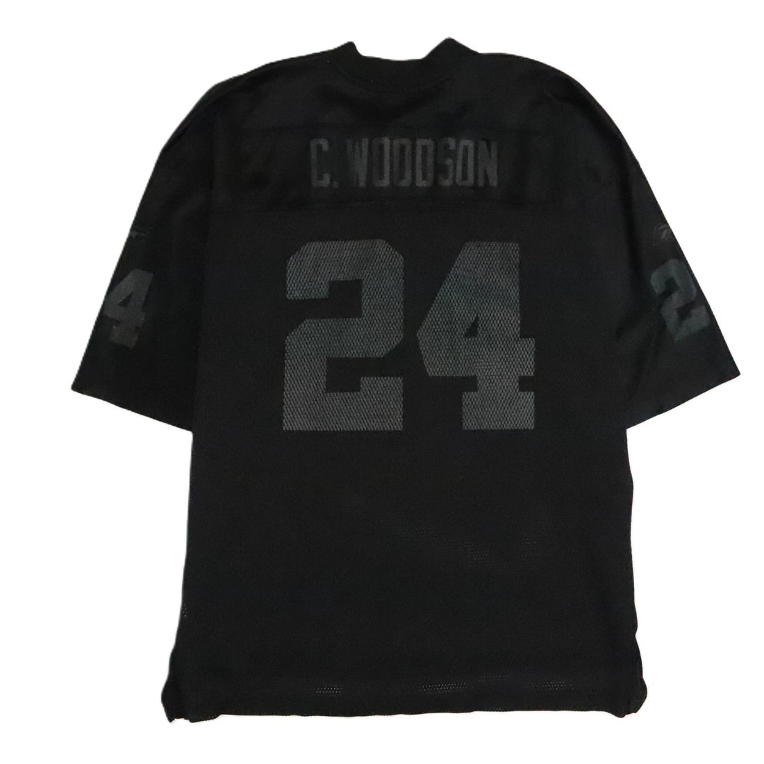 Vintage Oakland Raiders Charles Woodson Reebok Jersey Size 2XL NFL