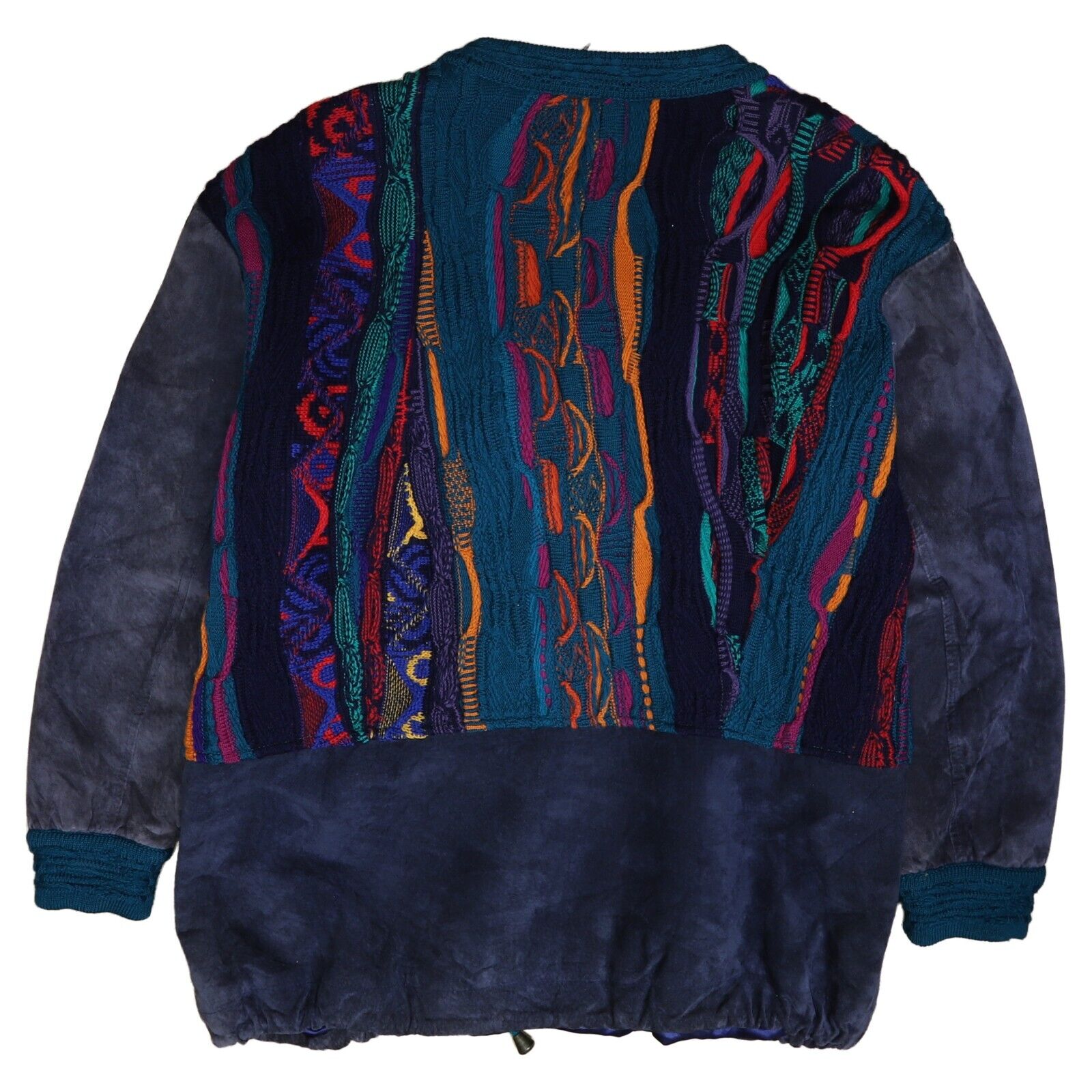 Coogi Jacket Size Medium Blue outlet Embroidered Blazer Womens Coat Patches