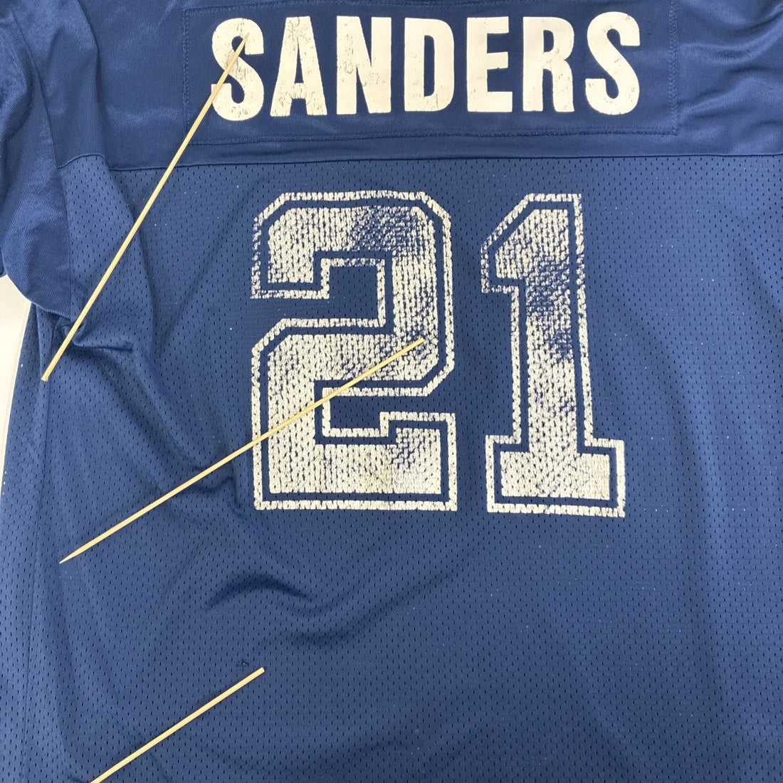 Vintage Dallas Cowboys Deion Sanders Champion Jersey Size 52 NFL