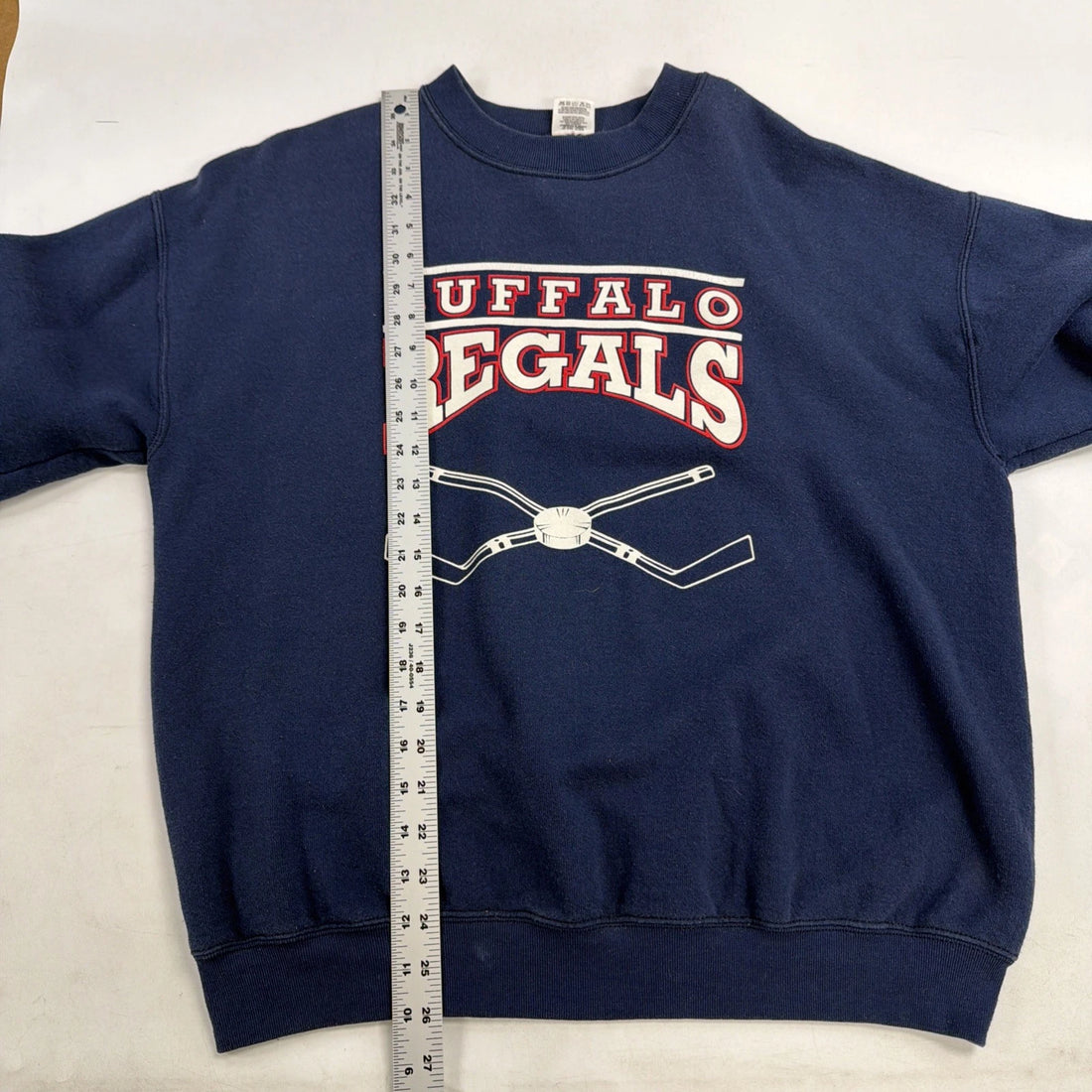 Vintage Buffalo Bengals Hockey Crewneck Sweatshirt Size Large