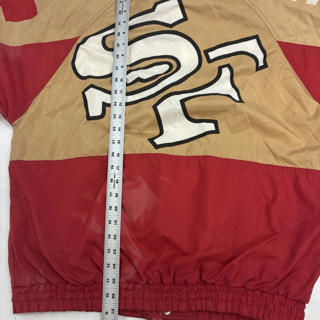 Vintage San Francisco 49ers Reebok Windbreaker Light Jacket Size Large NFL