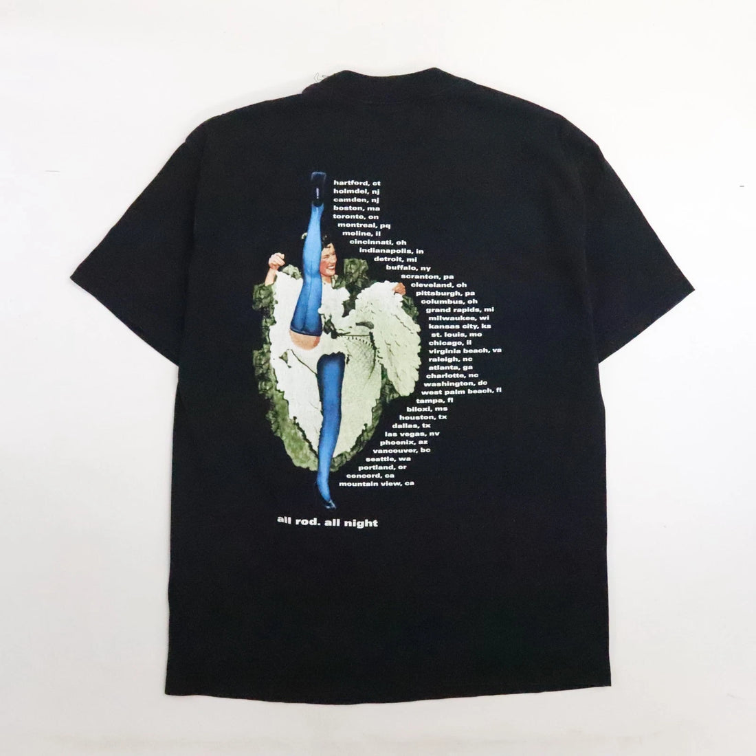 Vintage Rod Stewart T-Shirt Size Large Music