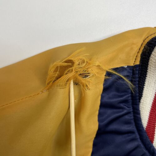 Vintage Busters Satin Bomber Jacket Size 42