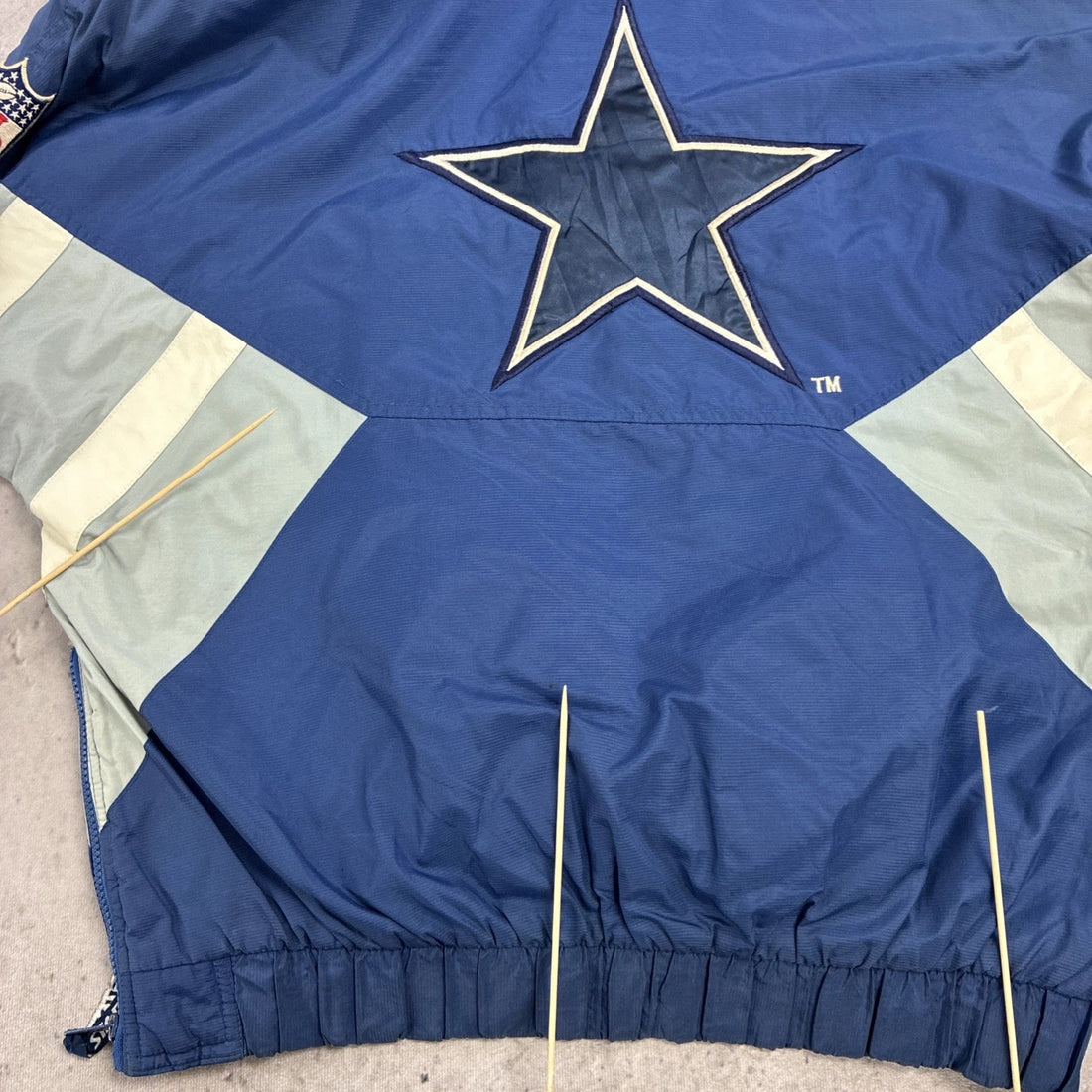 Vintage Dallas Cowboys Starter Puffer Jacket Size Medium NFL