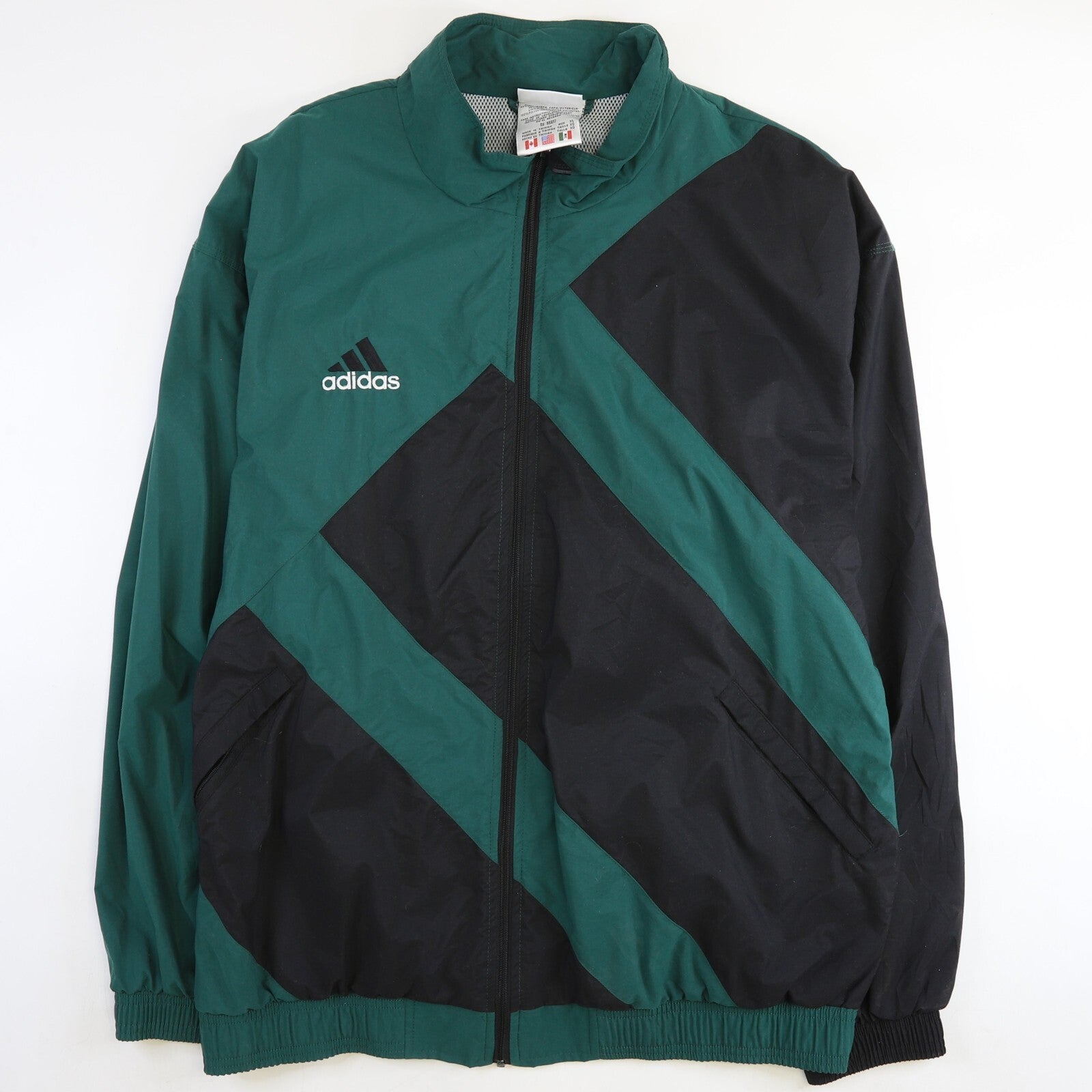 vintage green adidas jacket