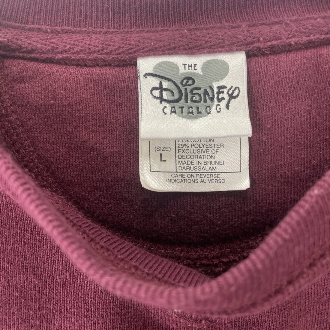 Vintage Bambi Disney Crewneck Sweatshirt Size Large