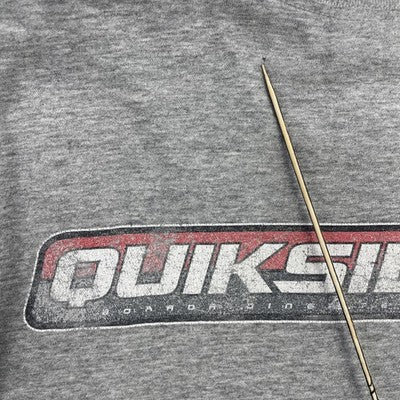 Vintage Quiksilver T-Shirt Size Large Gray