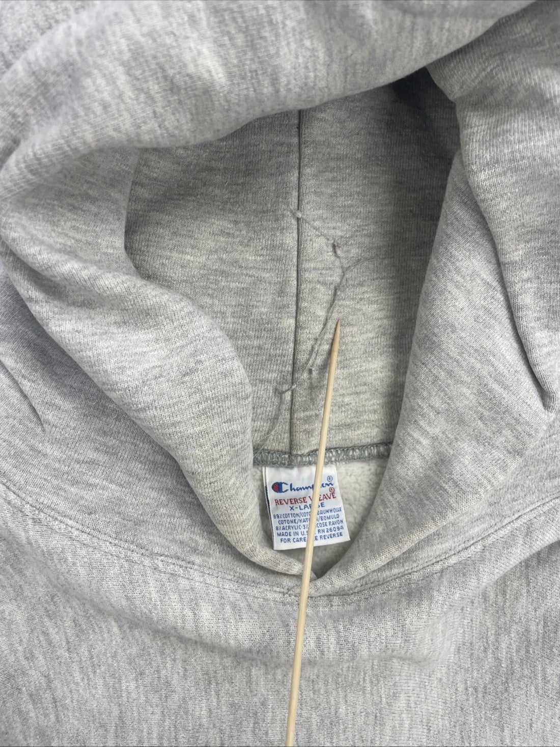 Vintage Ithaca Bombers Champion Reverse Weave Sweatshirt Hoodie Size XL 90s