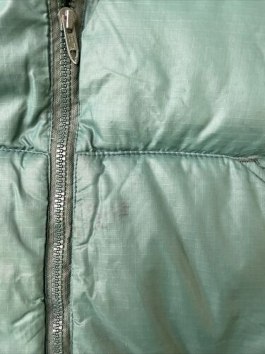 Vintage Eddie Bauer Puffer Jacket Size Small Green Insulated