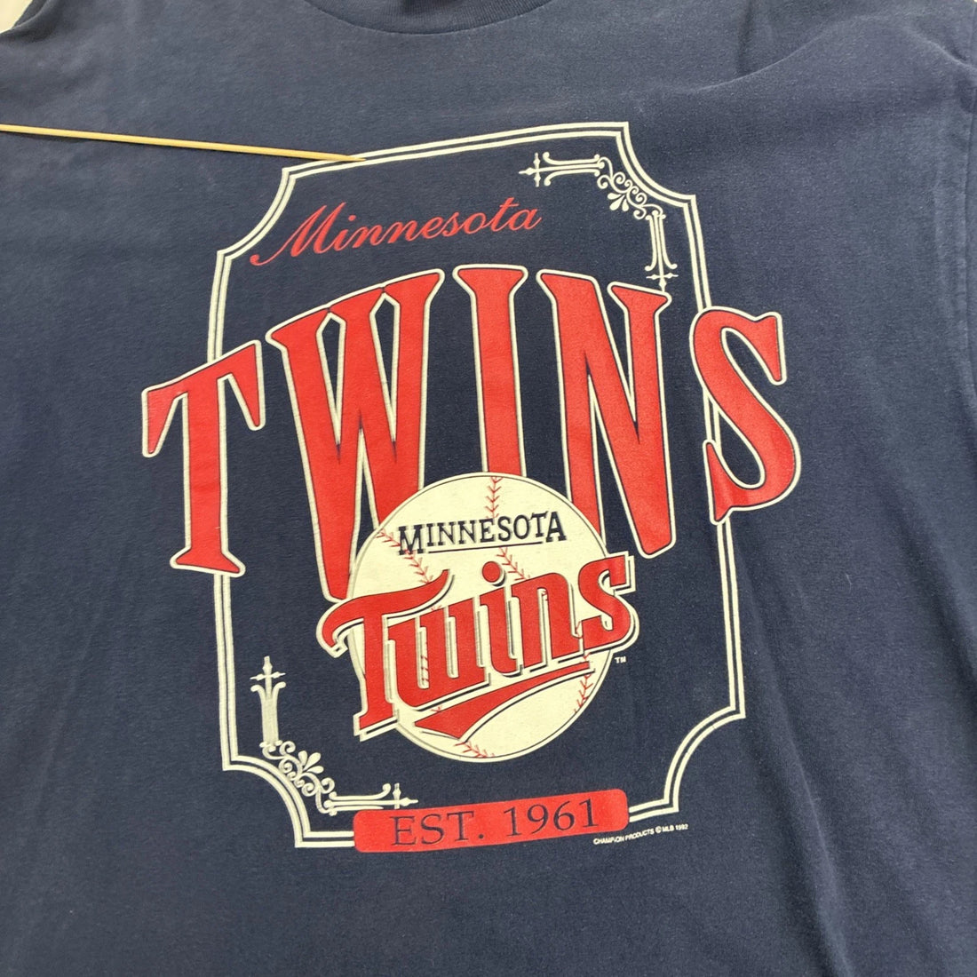 Vintage Minnesota Twins T-Shirt Size 2XL 1992 90s MLB