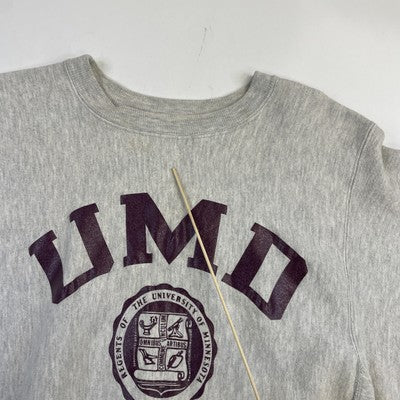 Vintage UMD Crest Champion Reverse Weave Crewneck Sweatshirt Size Small
