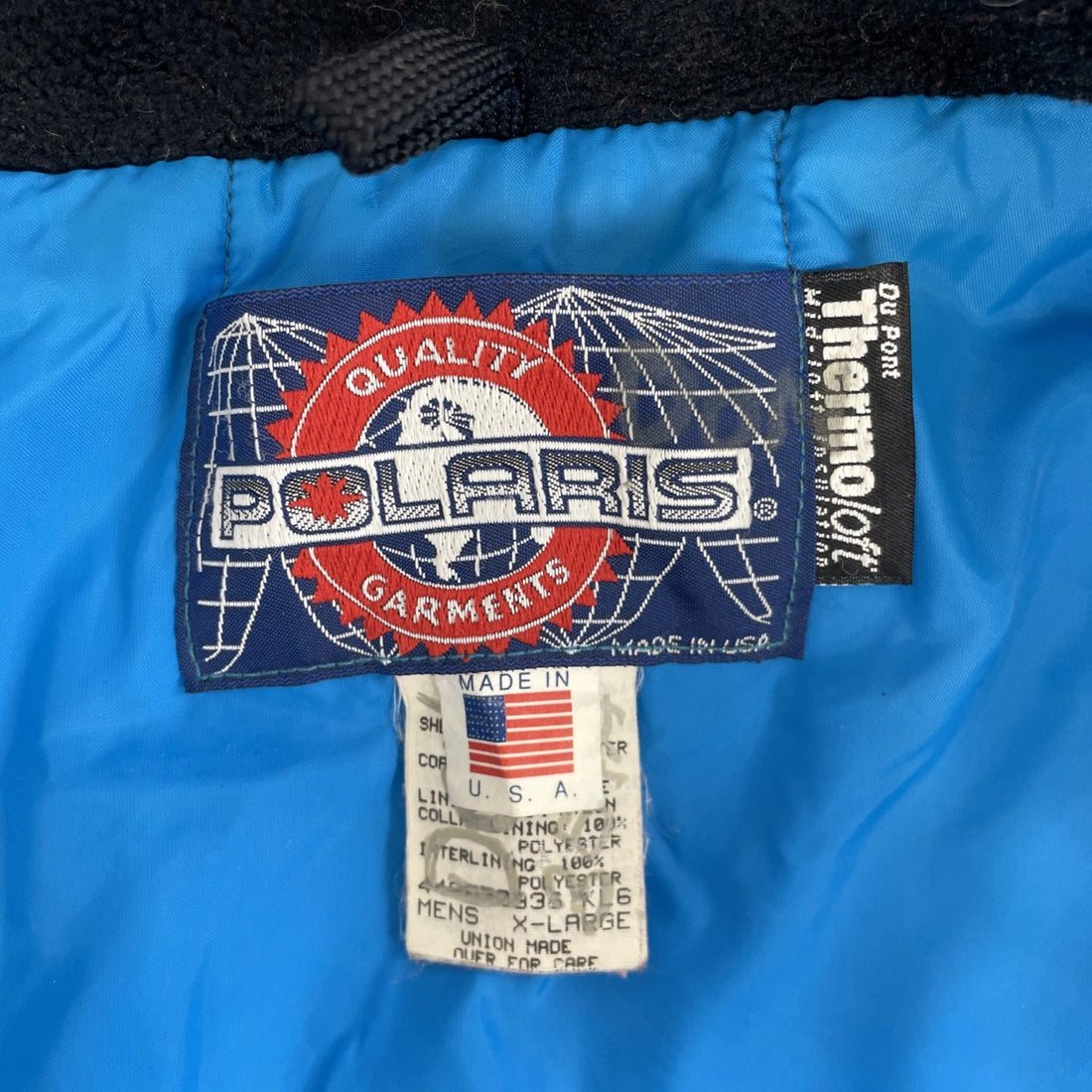 Vintage Polaris Ski Puffer Jacket Size XL