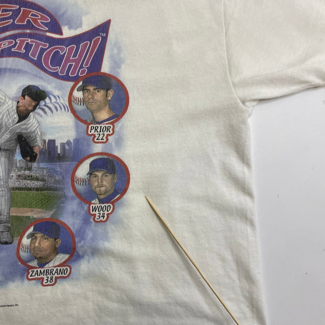 Vintage Fever Pitch Pitchers Baseball T-Shirt Size Large