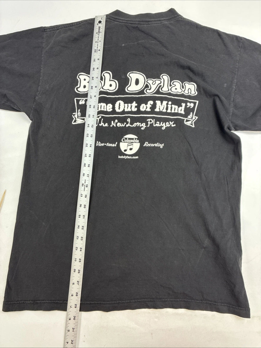 Vintage Bob Dylan Time Out Of Mind T-Shirt Size XL 1998 90s
