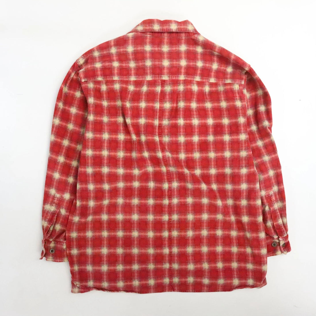 Wolverine Button Up Shirt Size Large Red Plaid