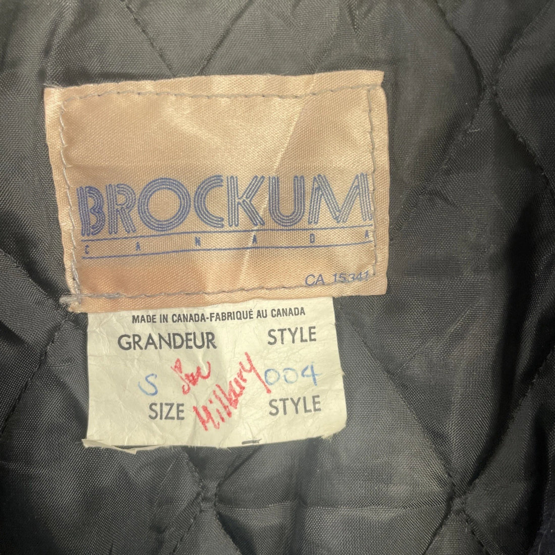 Vintage MCTV Leather Wool Varsity Jacket Size Small