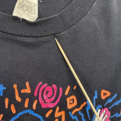 Vintage New Kids On The Block Backstage Pass T-Shirt Size Medium 90s