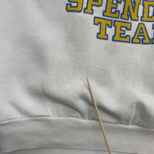 Vintage Beverly Hills Spending Team Crest Crewneck Sweatshirt Size Large 90s