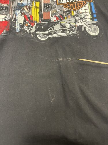 Vintage Harley Davidson Motorcycles America Starts Here T-Shirt Size XL 1990 90s
