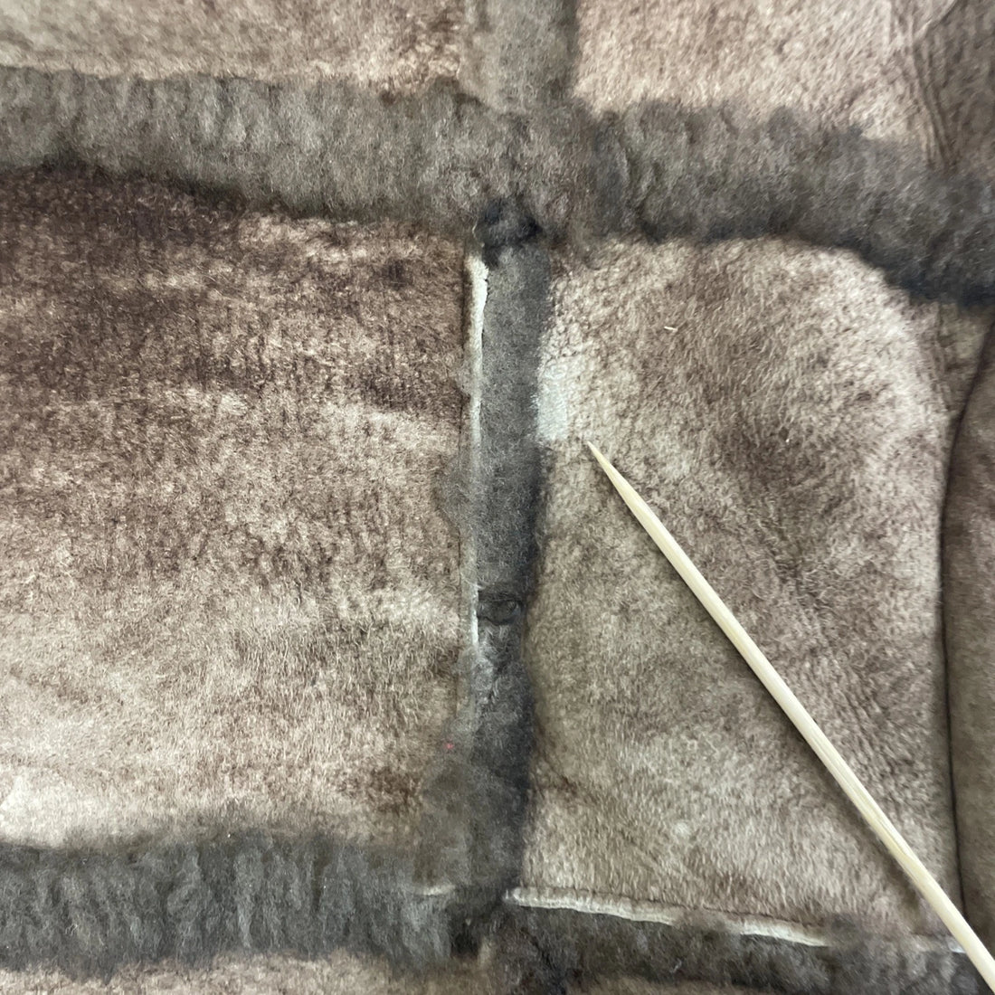 Ardney Suede Lamb Shearling Jacket Size 40