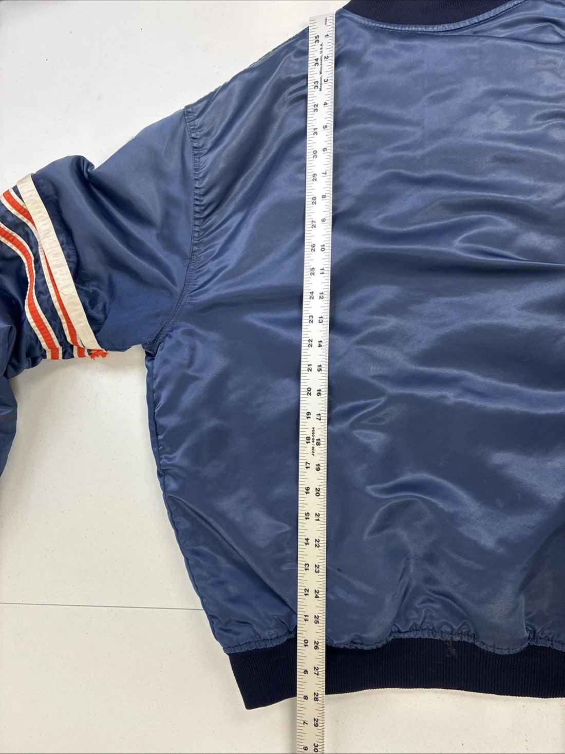 Vintage Chicago Bears Starter Satin Bomber Jacket Size 2XL NFL