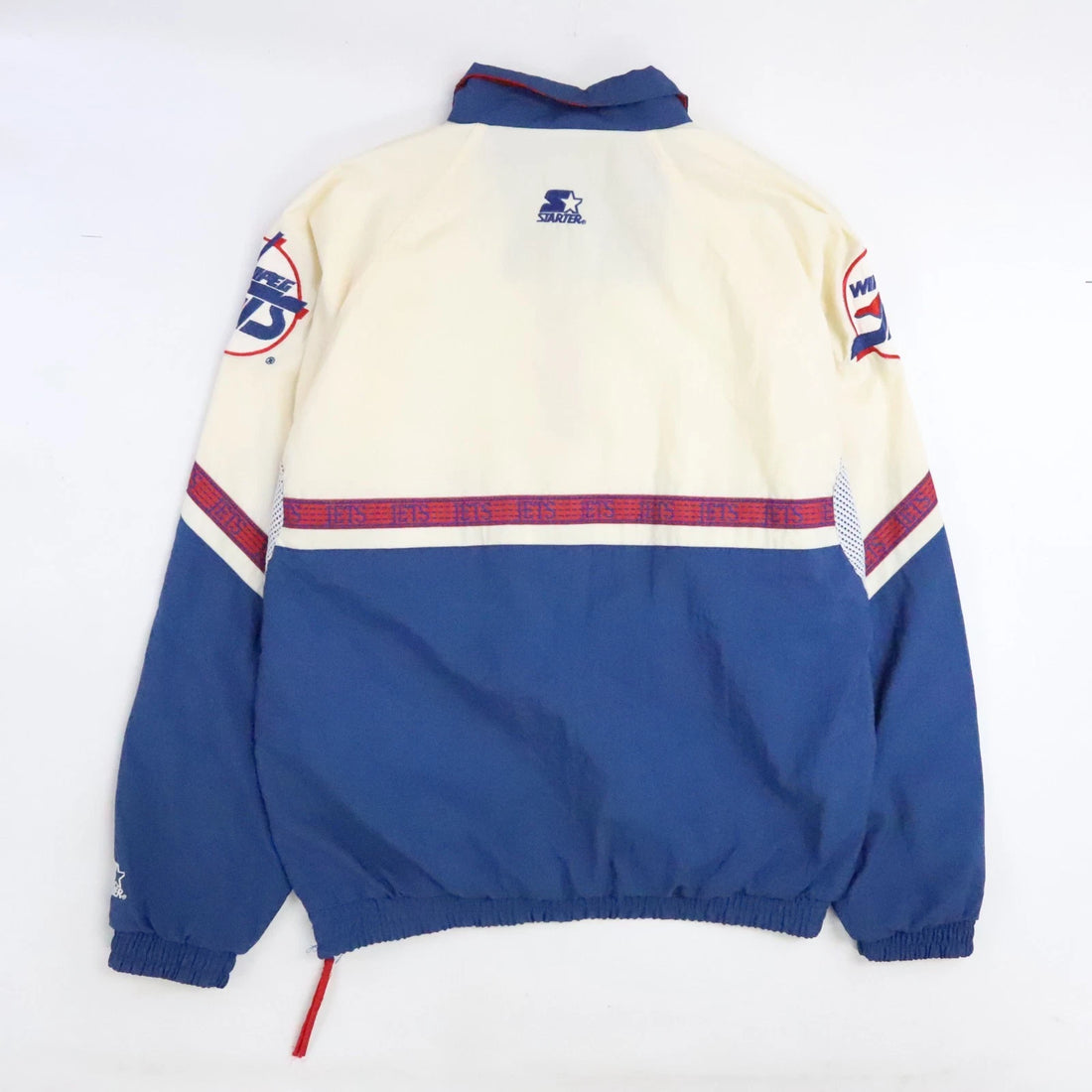 Vintage Winnipeg Jets Starter Windbreaker Light Jacket Size XL 90s NHL