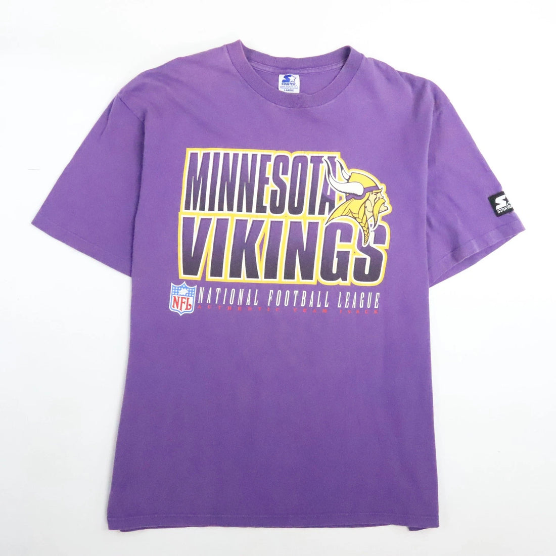 Vintage Minnesota Vikings Starter T-Shirt Size Large 90s NFL