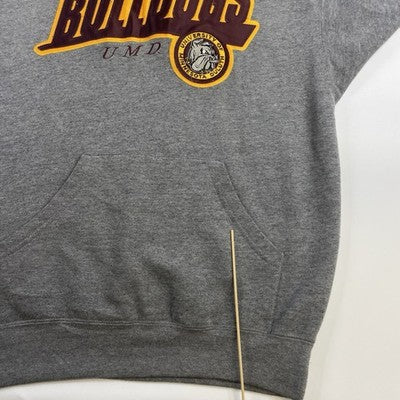 Vintage Minnesota Duluth Bulldogs Sweatshirt Hoodie Size Medium