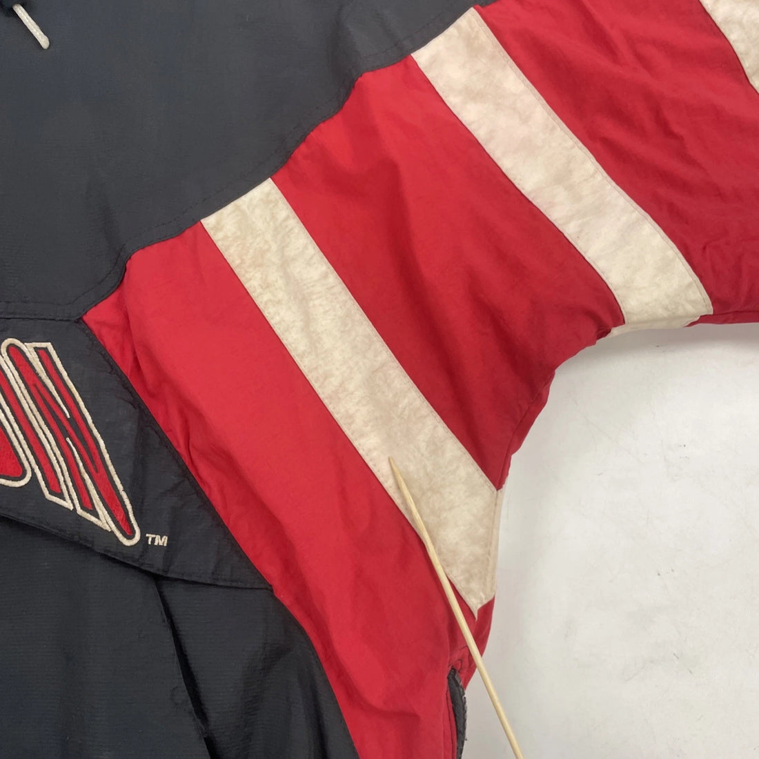 Vintage Wisconsin Badgers Pullover Starter Puffer Jacket XL 90s NCAA
