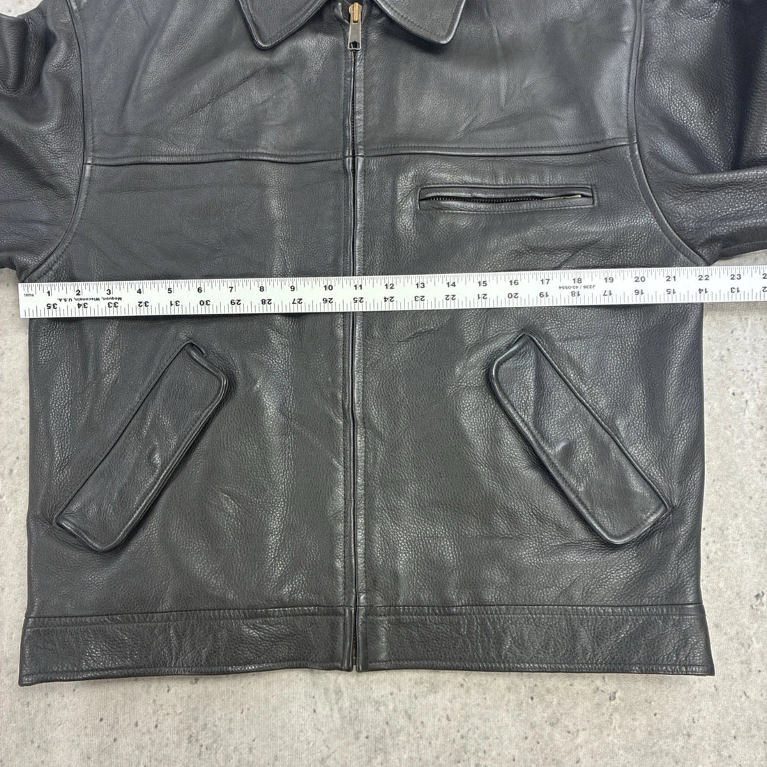 Vintage Eddie Bauer Legend Leather Jacket Size Small