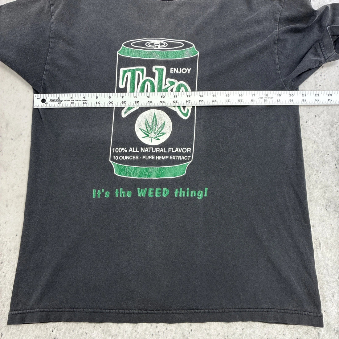 Vintage Blunt Toke Weed T-Shirt Size XL