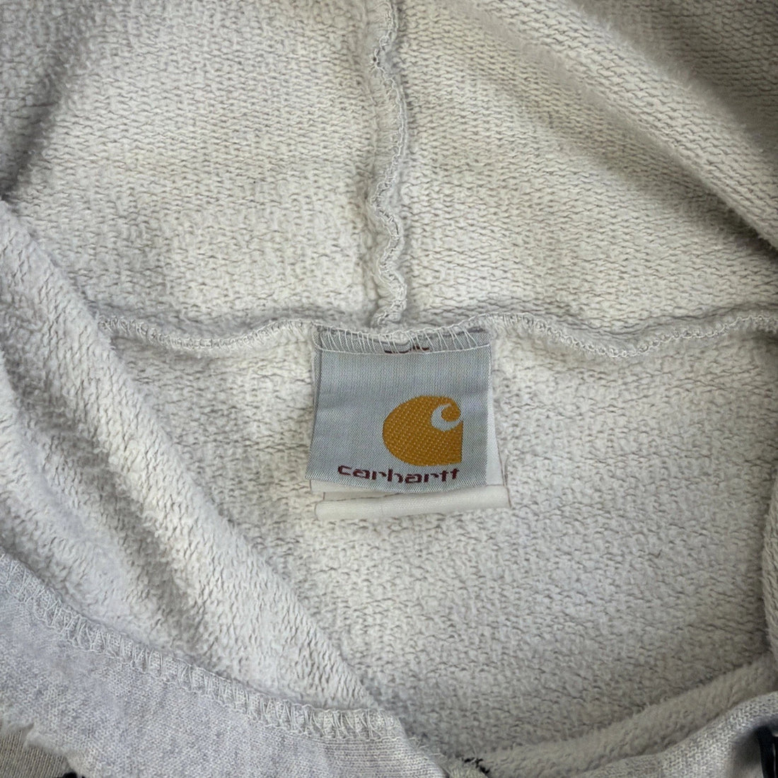 Vintage Carhartt Sweatshirt Hoodie Size 2XL Gray