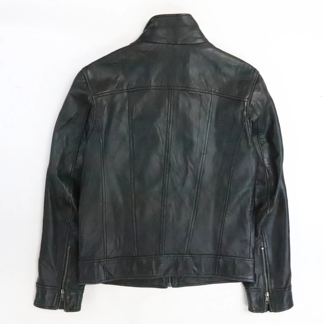 Danier Leather Coat Jacket Size Small Black