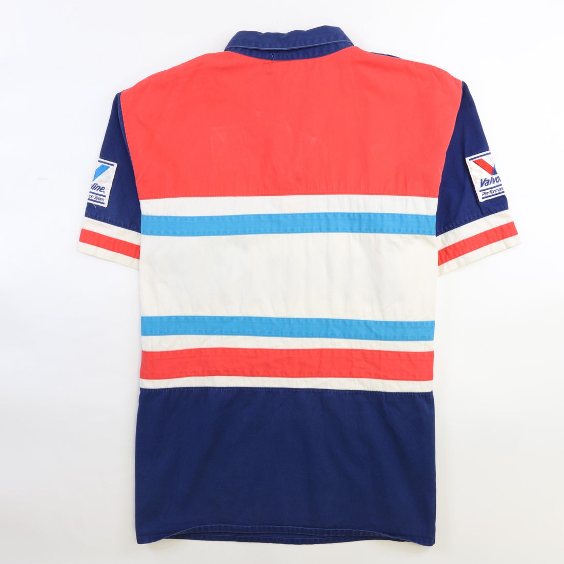 Vintage Valvoline Racing Pit Crew Shirt Size Large