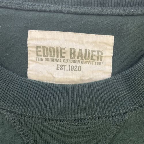 Eddie Bauer Crewneck Sweatshirt Size Large Green