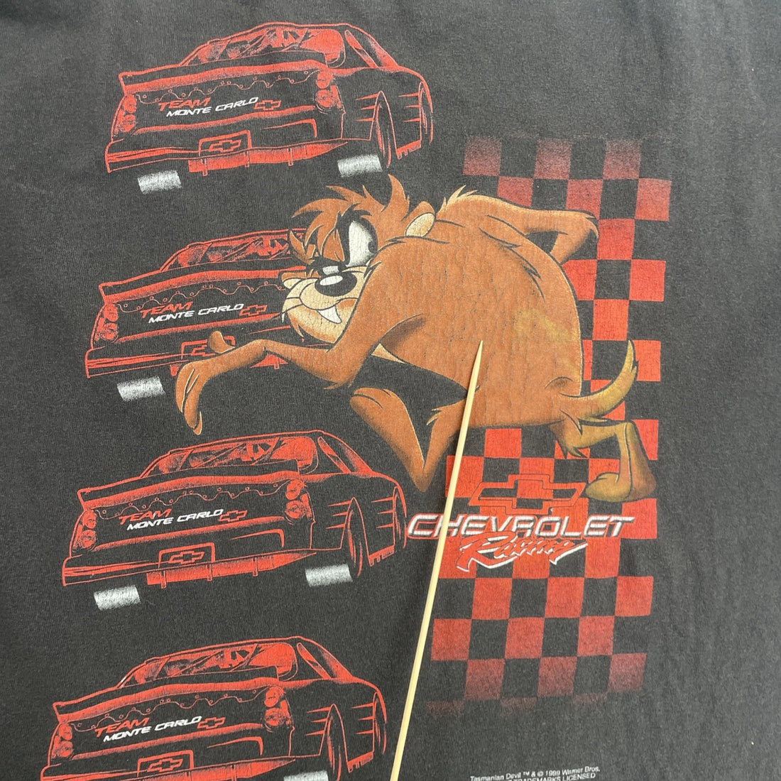 Vintage Chevrolet Taz Monte Carlo Racing T-Shirt Size 2XL