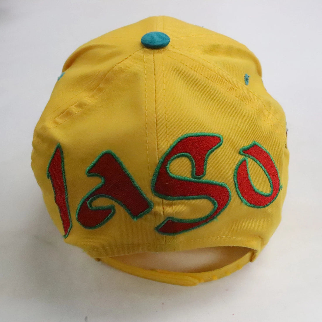 Vintage Aladdin Lago Blockhead Disney Snapback Hat Cap OSFA 90s