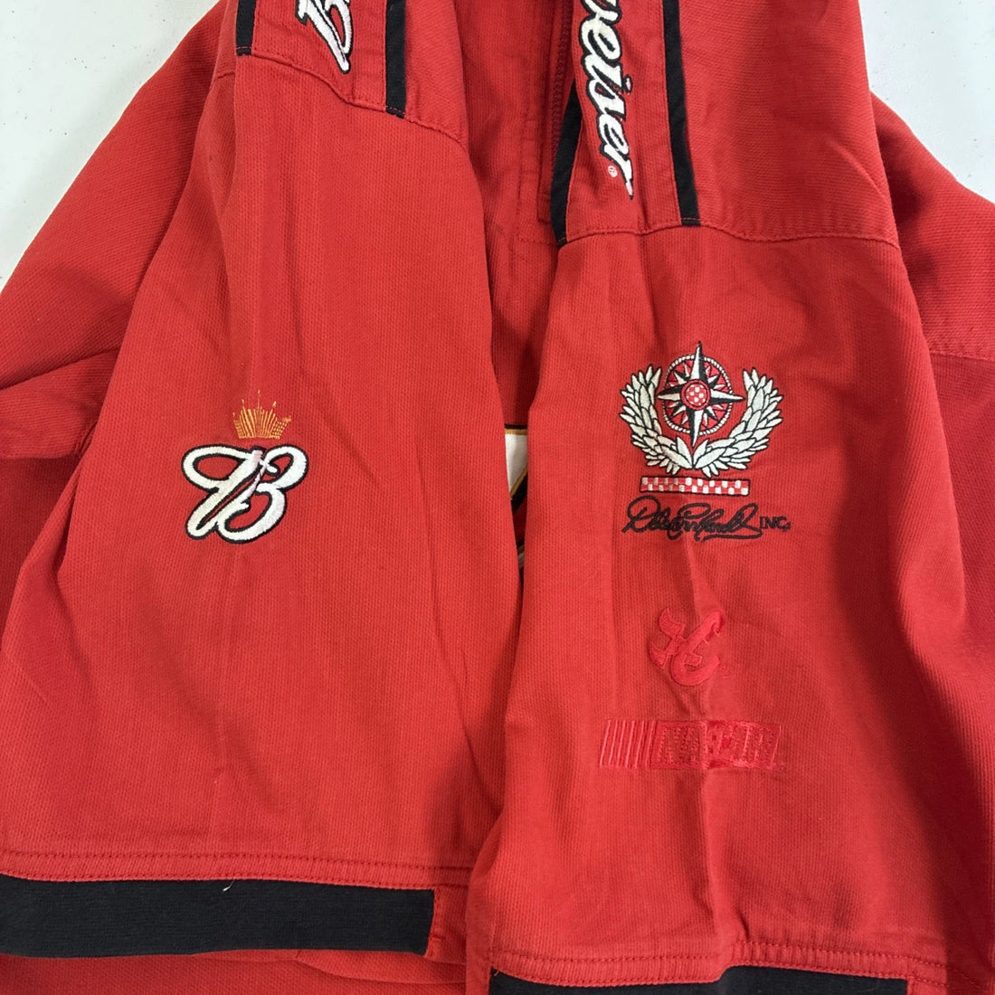 Dale Earnhardt Jr. Budweiser King Of Beers Racing Shirt Size Large