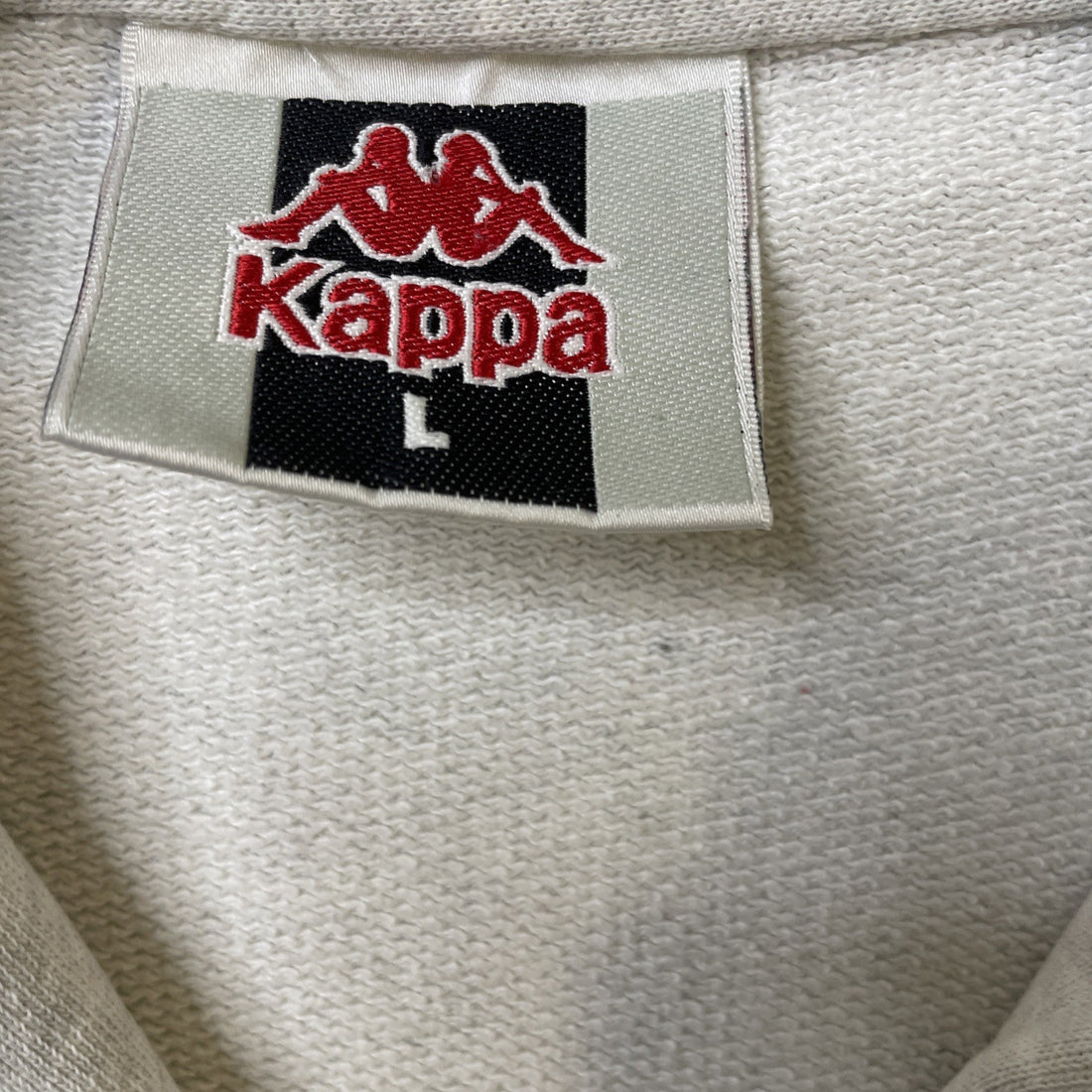 Vintage Kappa 1/4 Zip Pullover Sweatshirt Size Large