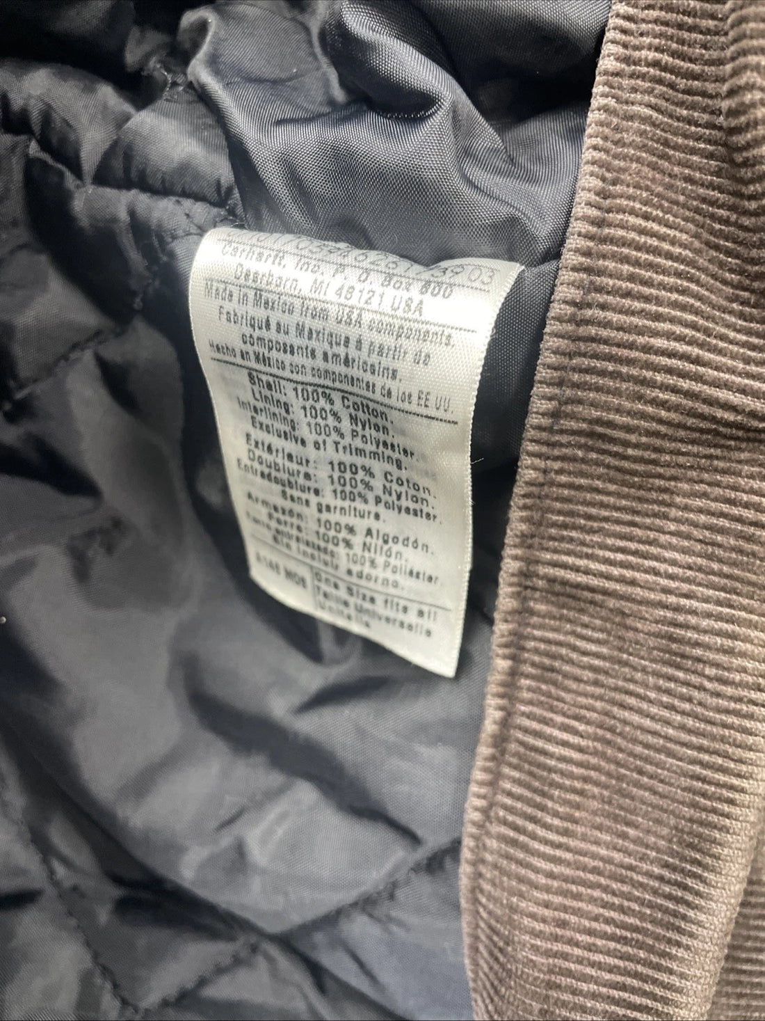 Carhartt Canvas Arctic Work Jacket Size 3XL Green Hooded