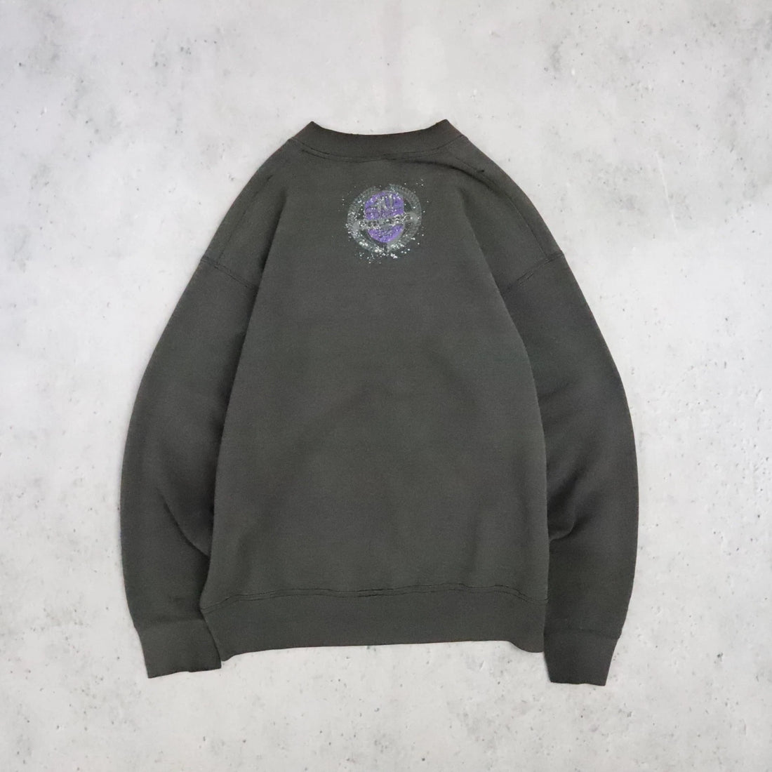 Vintage Snowmobile Racing Crewneck Sweatshirt Size Large