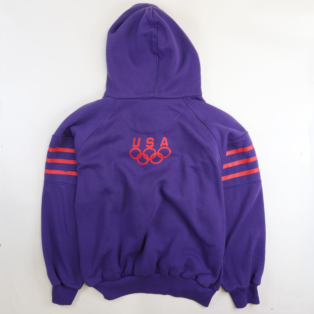 Vintage USA Olympics Hurdles Sweatshirt Hoodie Size XL 90s