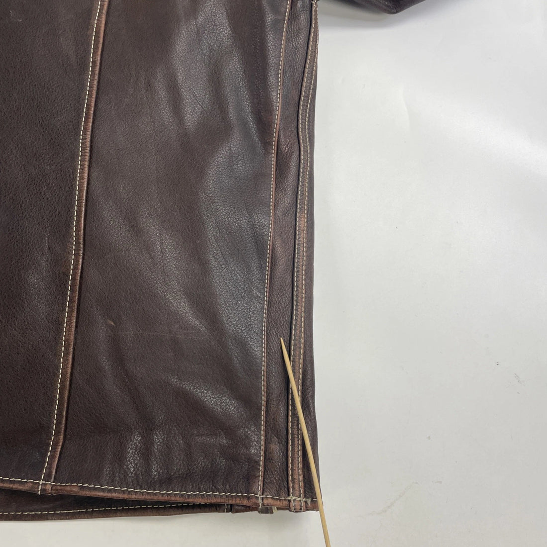 Danier Leather Coat Jacket Size XL Brown