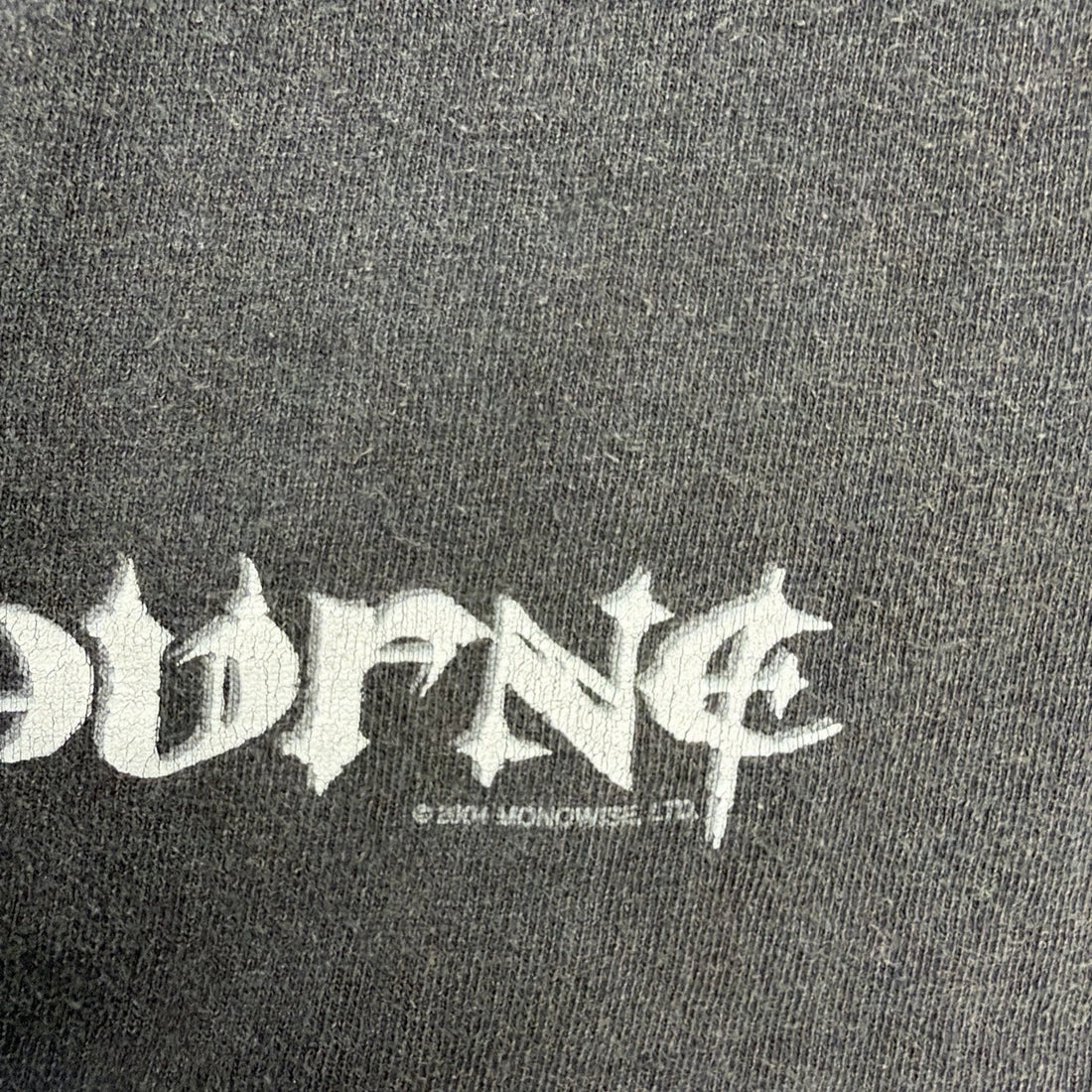 Vintage Ozzy Osbourne Cross Face Winterland T-Shirt Size Medium 2004