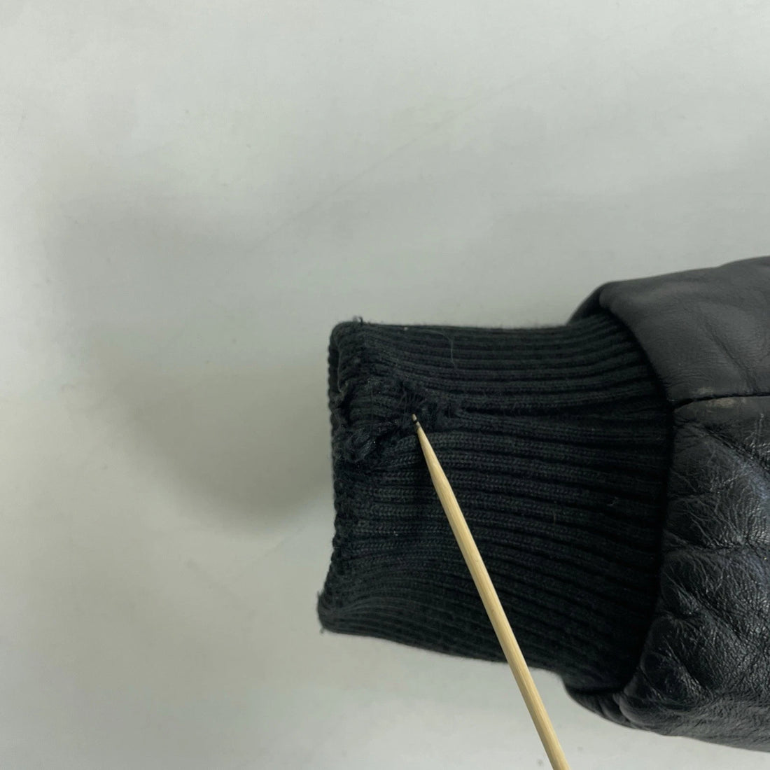 Vintage Leather Wool Varsity Jacket Size XL
