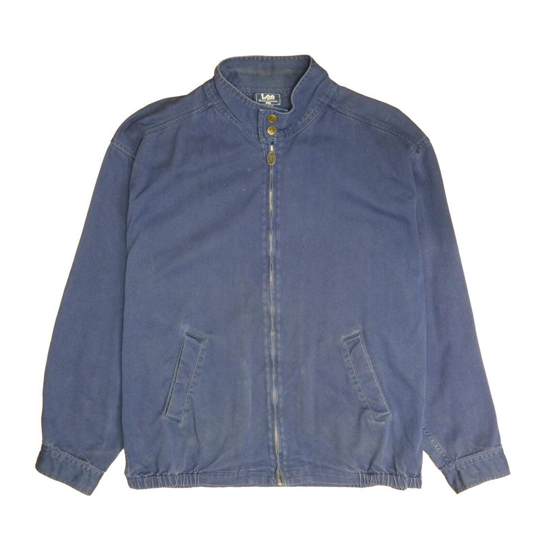 Vintage Lee Cotton Light Jacket Size XL Blue