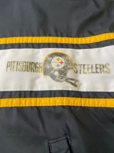 Vintage Pittsburgh Steelers Light Coach Jacket Size XL 90s NFL