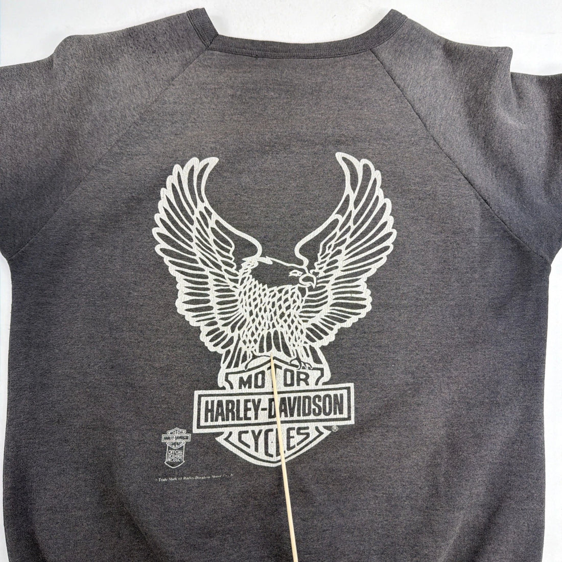 Vintage Harley Davidson Motorcycles Eagle Tried True Sweatshirt Large 80s 90s