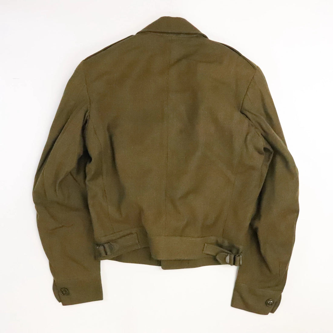 Vintage Military Army Wool Coat Jacket Size 34R O.D. Jules Segal & Co. 1946 40s